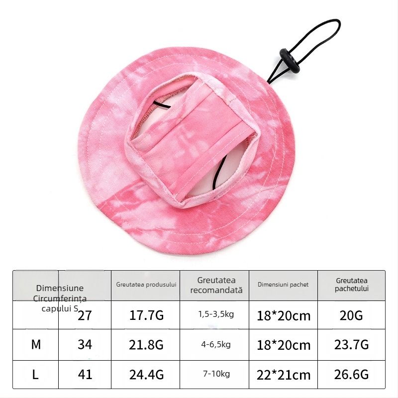 Pălărie de pescar pentru animale de companie – poliester, stil de relaxare, utilizare generală