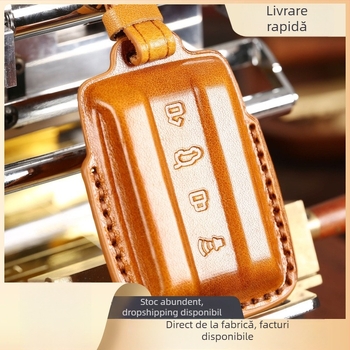 Carcasă pentru cheie WEY Tank 300 – Hallmo, piele de vită