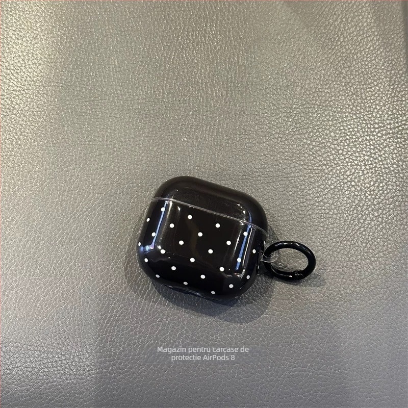 Husă de protecție AirPods Pro cu model buline, TPU, turnare prin injecție, compatibil cu Apple, personalizabil