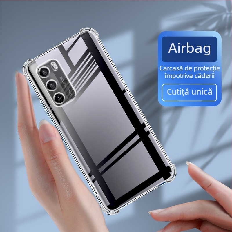 Husă Huawei P40 Pro — acoperire completă, silicon moale, protecție anti-cădere