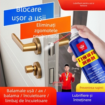 Spray lubrifiant pentru eliminarea ruginei și ungerea încuietorilor de uși, rezistent la temperaturi înalte (Tip: Lubrifiant; Ingrediente principale: Ulei lubrifiant; Durata de viață: 3 ani; Standard de calitate: 6600; Părți aplicabile: Altele)