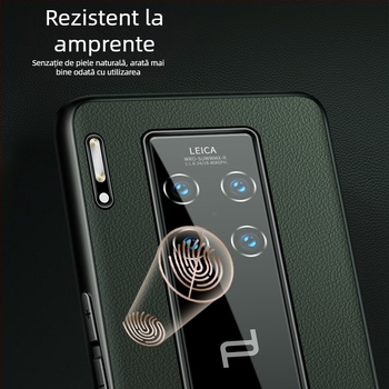 Carcasă Huawei Mate 30 RS Porsche din piele de vițel, acoperire completă, protecție împotriva căderilor