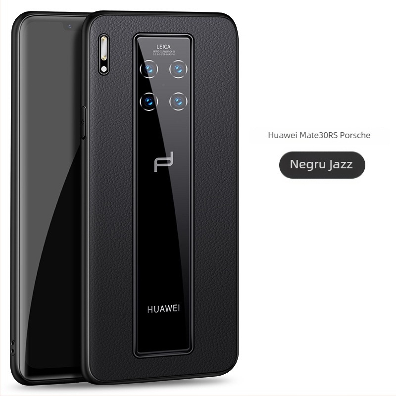 Carcasă Huawei Mate 30 RS Porsche din piele de vițel, acoperire completă, protecție împotriva căderilor