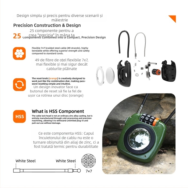 Carcasă de protecție Apple AirTag – carcasă dură din aliaj de zinc, anti-pierdere, protecție cu parolă