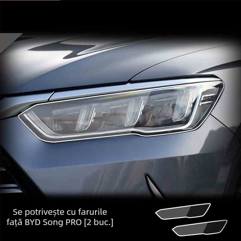 Film protector faruri | Membrană hidrogel | Turnare într-o singură bucată | Rezistent la zgârieturi și uzură | Pentru faruri Audi