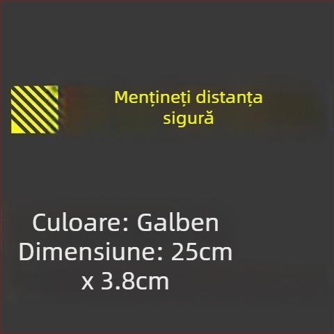 Autocolante pentru caroserie auto - design text; Material: autocolant adeziv; Montaj: tip adeziv; Marcă: JI·II