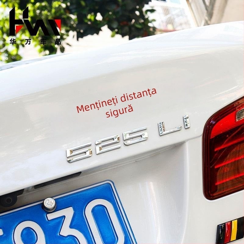 Autocolante pentru caroserie auto - design text; Material: autocolant adeziv; Montaj: tip adeziv; Marcă: JI·II