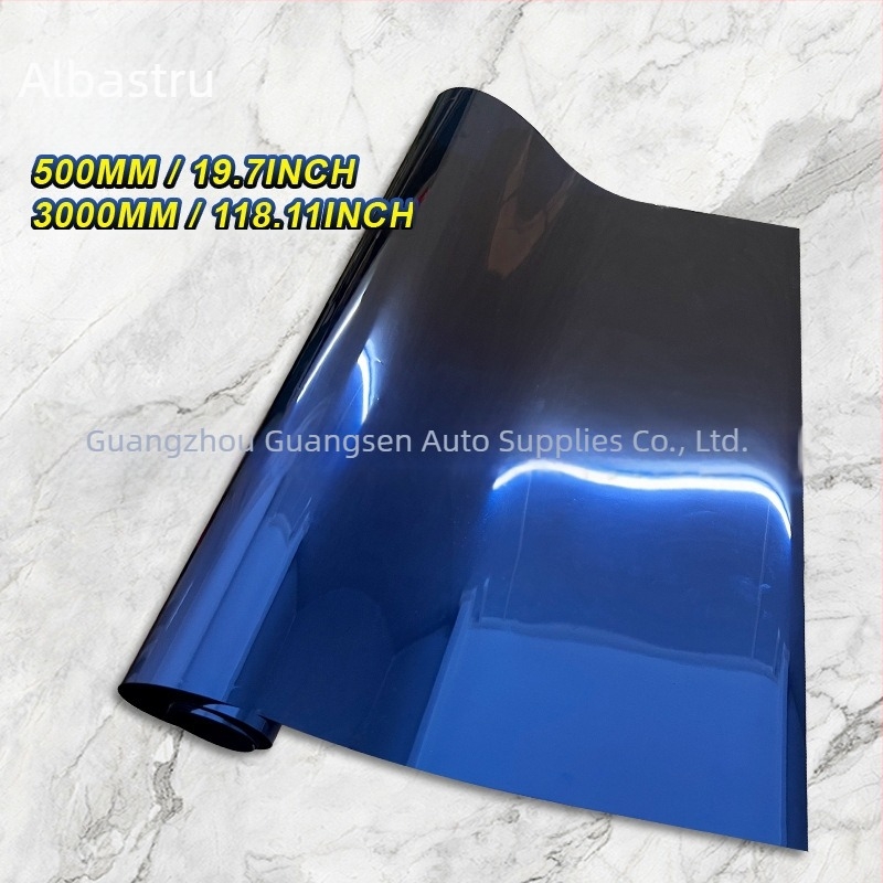 Film termoizolant auto - seria autofilme gradient de culoare, brand Sam Optical, ambalaj tub de hârtie