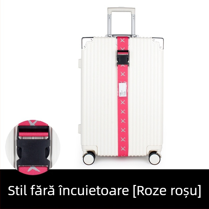 Bretea pentru bagaje cu parolă dintr-un cuvânt, luminoasă și reflectorizantă, poliester ultraușor, lansată în primăvara anului 2018.