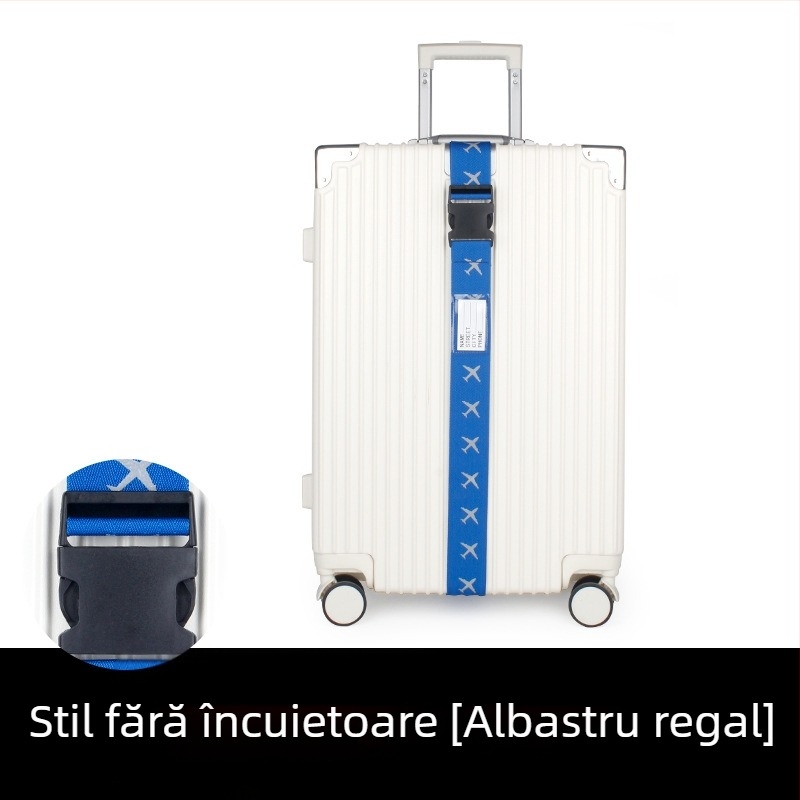 Bretea pentru bagaje cu parolă dintr-un cuvânt, luminoasă și reflectorizantă, poliester ultraușor, lansată în primăvara anului 2018.