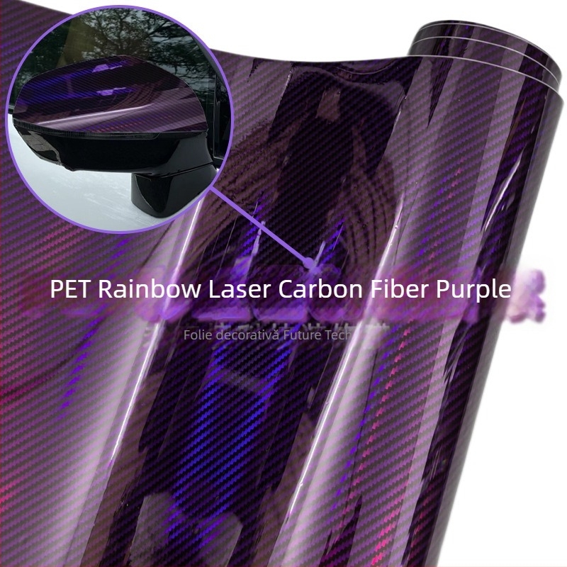 Sticker din PET cu schimbare de culoare, model geometric, personalizabil, montaj cu adeziv, pentru capotă și panouri exterioare