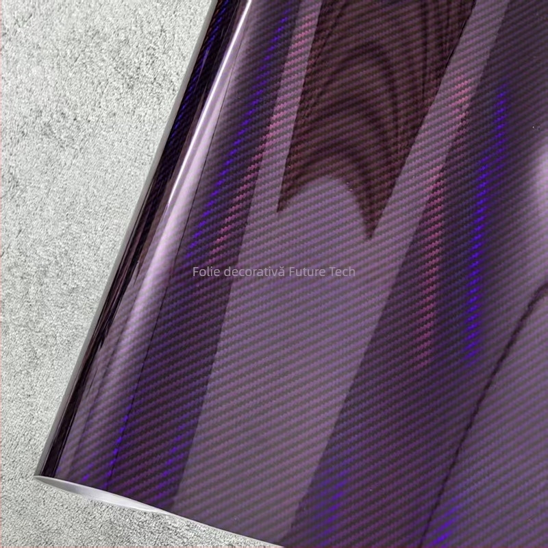 Sticker din PET cu schimbare de culoare, model geometric, personalizabil, montaj cu adeziv, pentru capotă și panouri exterioare