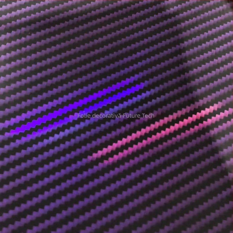 Sticker din PET cu schimbare de culoare, model geometric, personalizabil, montaj cu adeziv, pentru capotă și panouri exterioare