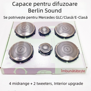 Capac de difuzor Berlin Sound pentru Mercedes-Benz, compatibil cu GLC, E-Class, C-Class