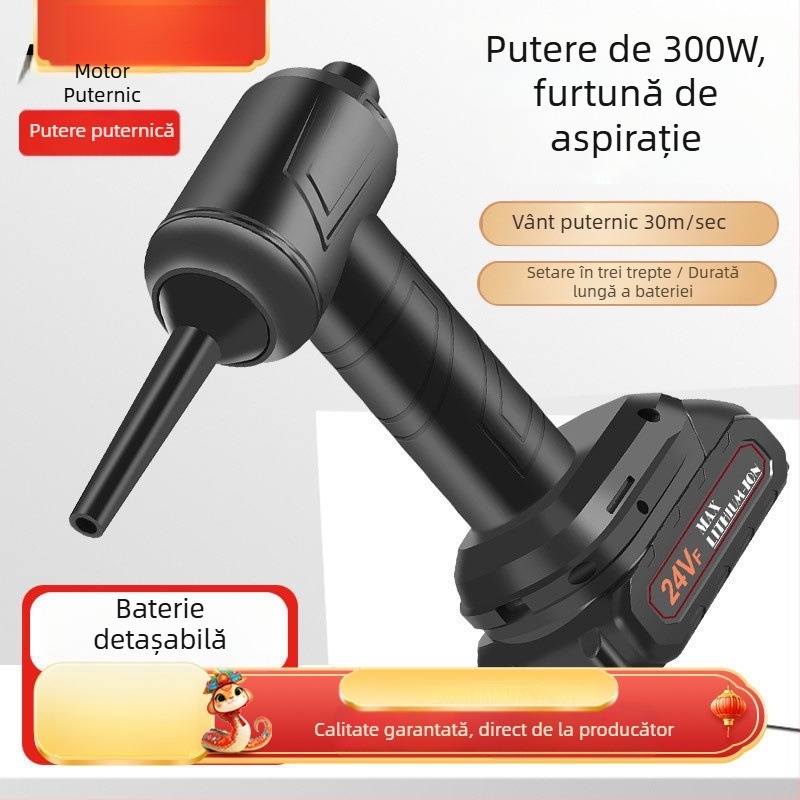 Aspirator fără fir pentru casă și mașină, aspirație 11000 Pa, 30 W, reîncărcabil