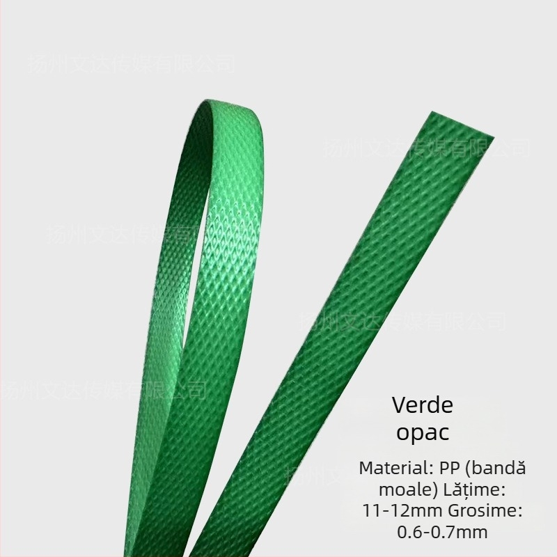 Bandă de ambalare PP, grosime 0.6, rezistență la tracțiune 50 kg, model 1106, pentru împletit manual