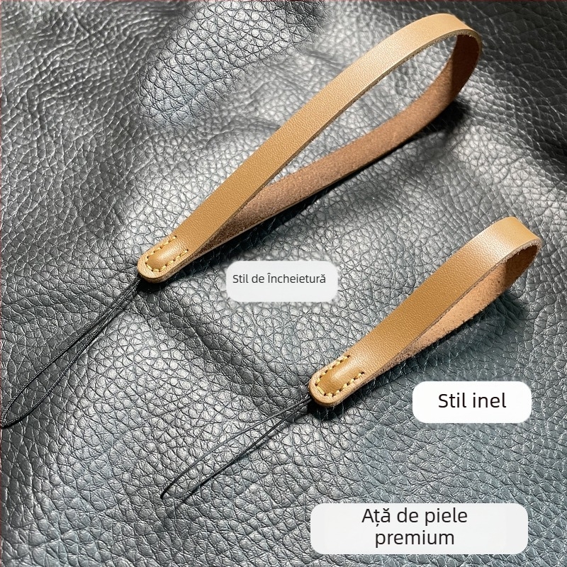 Șnur pentru telefon, din PU, lucrat manual, cataramă din plastic, PU material, unisex