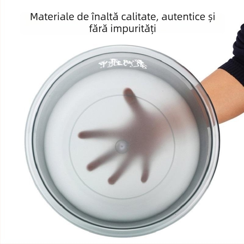 Set de trei piese pentru momeli: vas pentru momeli, tavă pliabilă pentru momeli și vas de amestec