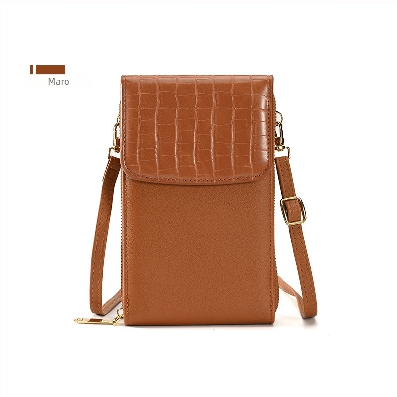 Geantă mică de femei din PU, crossbody, cu buzunar pentru telefon și carduri, quilt diamant, formă vertical pătrată, închidere cu capac, căptușeală poliester