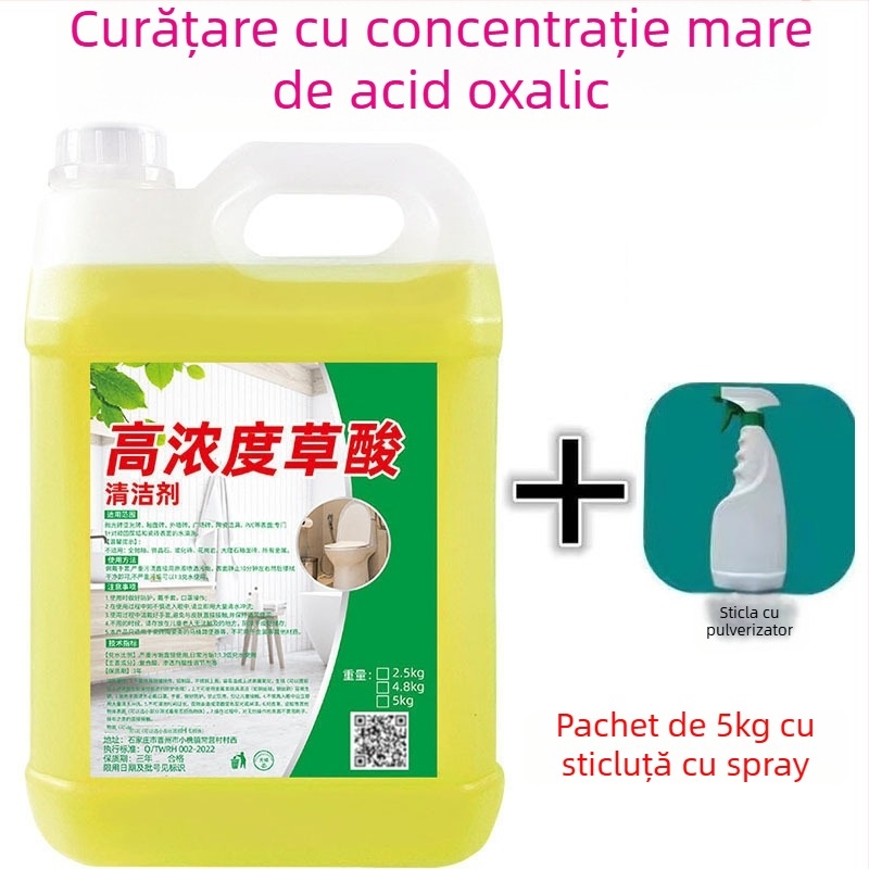 Curățitor de plăci cu acid oxalic pentru decontaminare profundă – OEM, curățitor de uz multiplu, pachet de 8 bucăți
