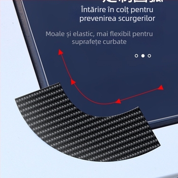 Bandă de etanșare din silicon pentru lunetă auto, modelul 123-17, etanșare impermeabilă a plafonului din sticlă