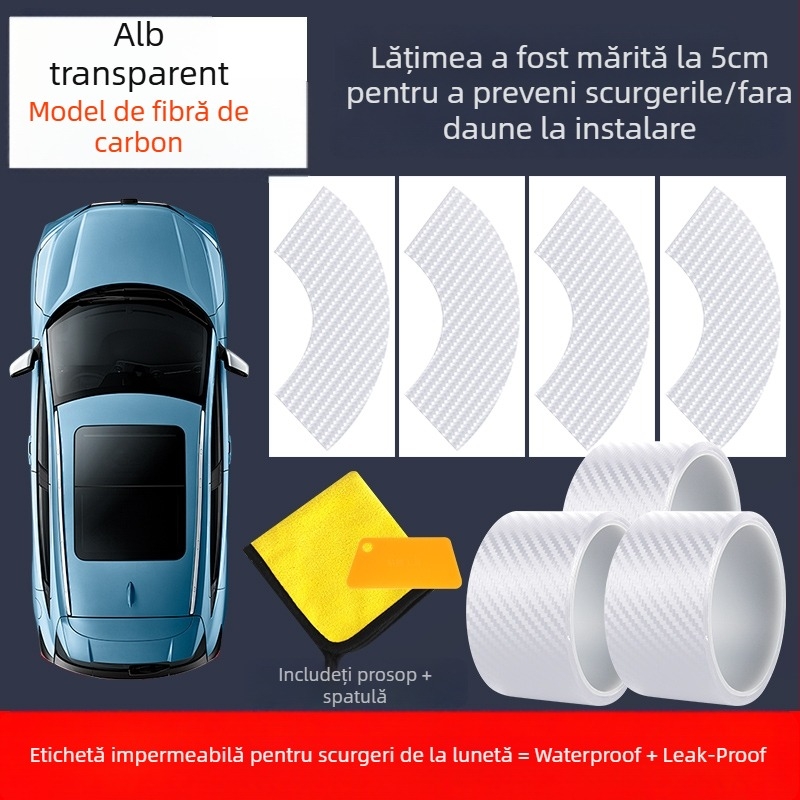 Bandă de etanșare din silicon pentru lunetă auto, modelul 123-17, etanșare impermeabilă a plafonului din sticlă