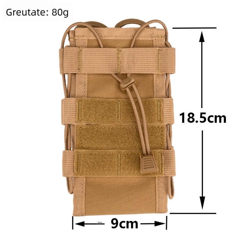 Gențiță din nylon pentru apă, talie tactică cu extindere, opțiune crossbody, buzunar Walkie-Talkie și trusă medicală, ușoară 130 g