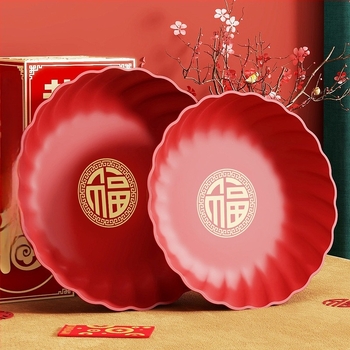 Farfurie de fructe din plastic – stil luxos ușor retro, lansare în 2024, calitate de primă clasă