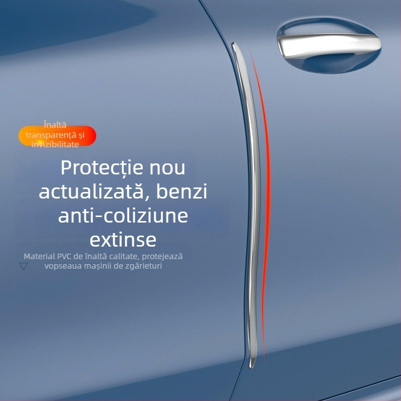 Sticker anti-coliziune pentru marginea ușii mașinii, Lu Shi, PVC, universal