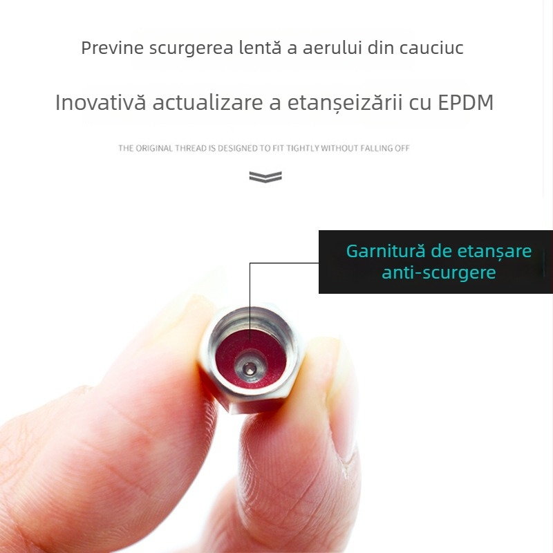 Capac de ventil fără cameră pentru Audi, cavitate mare a miezului, filet italian, compatibil cu A4L, Q5L, A6L, A5, Q7, Q3, A7, A3