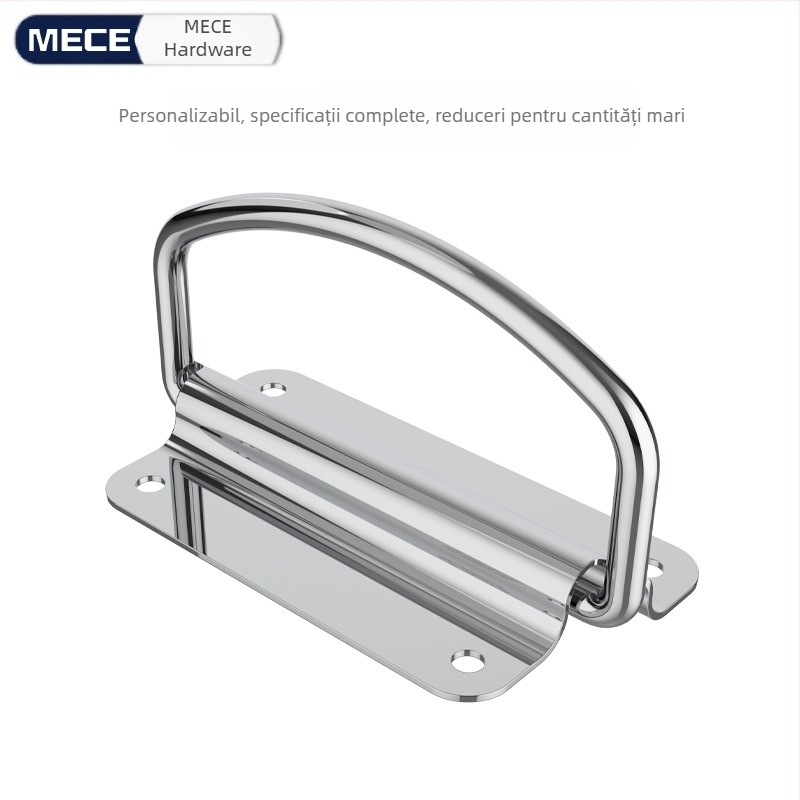 Mâner pliabil pentru ușă de dulap, oțel inoxidabil 304, finisaj polizat, model 4219, marcă Mece/Mingxuan