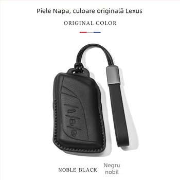 Carcasă de cheie Lexus ES200/ES300, RX350h, RX270 – Piele artificială, husă de cheie de înaltă calitate cu cataramă, personalizabilă
