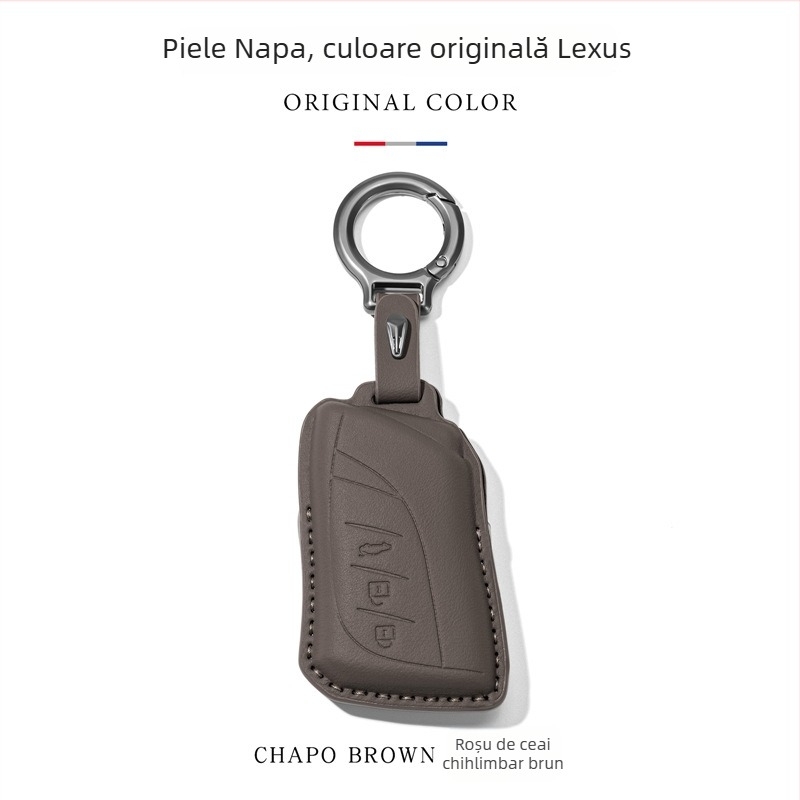 Carcasă de cheie Lexus ES200/ES300, RX350h, RX270 – Piele artificială, husă de cheie de înaltă calitate cu cataramă, personalizabilă