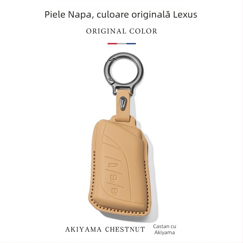 Carcasă de cheie Lexus ES200/ES300, RX350h, RX270 – Piele artificială, husă de cheie de înaltă calitate cu cataramă, personalizabilă