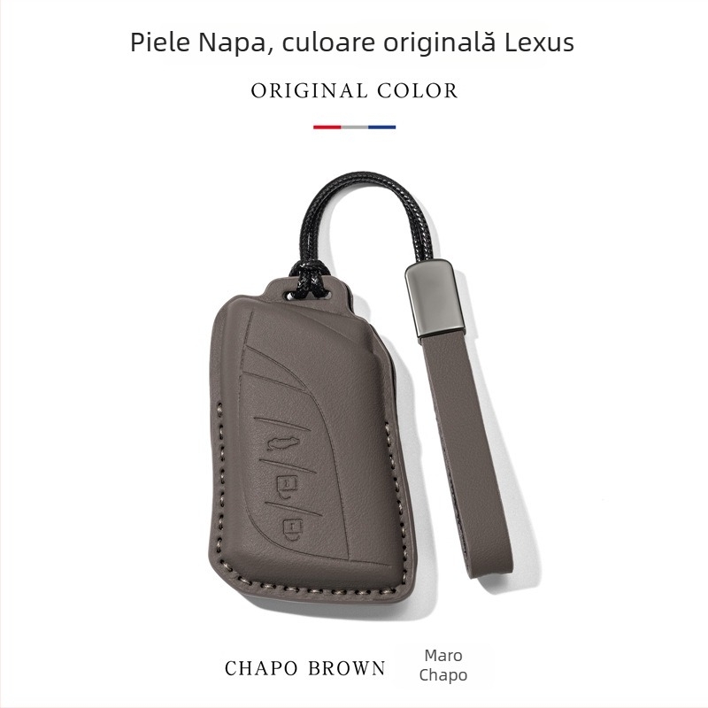 Carcasă de cheie Lexus ES200/ES300, RX350h, RX270 – Piele artificială, husă de cheie de înaltă calitate cu cataramă, personalizabilă