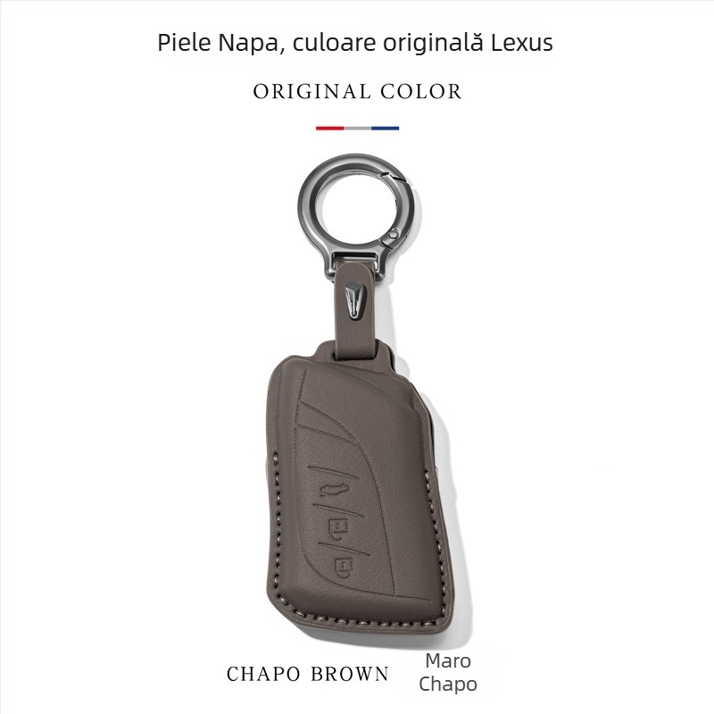 Carcasă de cheie Lexus ES200/ES300, RX350h, RX270 – Piele artificială, husă de cheie de înaltă calitate cu cataramă, personalizabilă