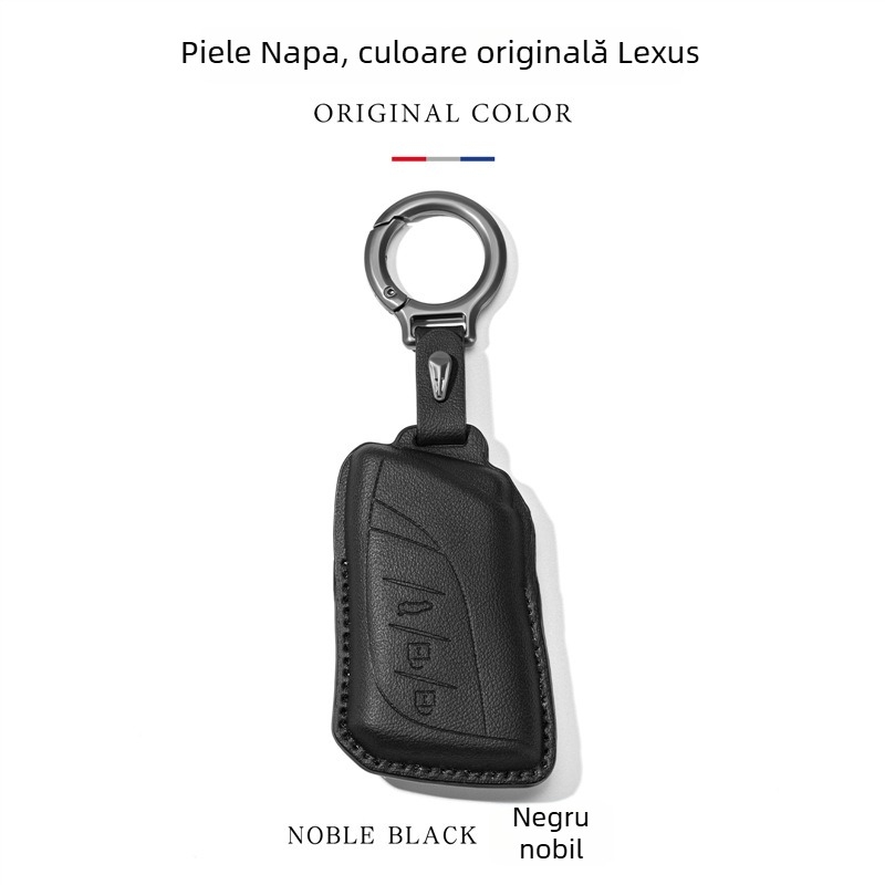 Carcasă de cheie Lexus ES200/ES300, RX350h, RX270 – Piele artificială, husă de cheie de înaltă calitate cu cataramă, personalizabilă