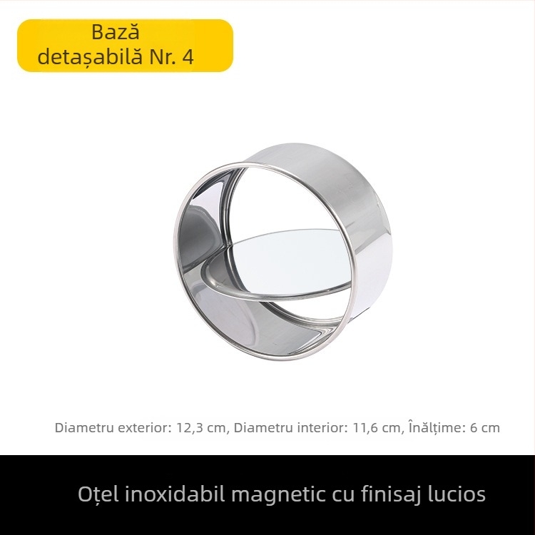 Jumao formă de tort din oțel inoxidabil, rotundă, pentru coacere, stil japonez