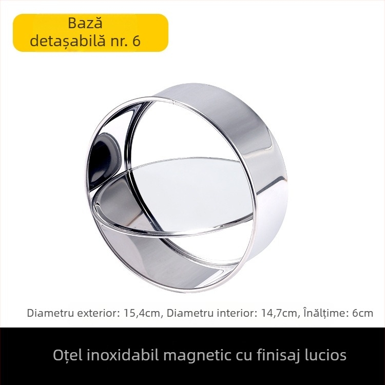 Jumao formă de tort din oțel inoxidabil, rotundă, pentru coacere, stil japonez