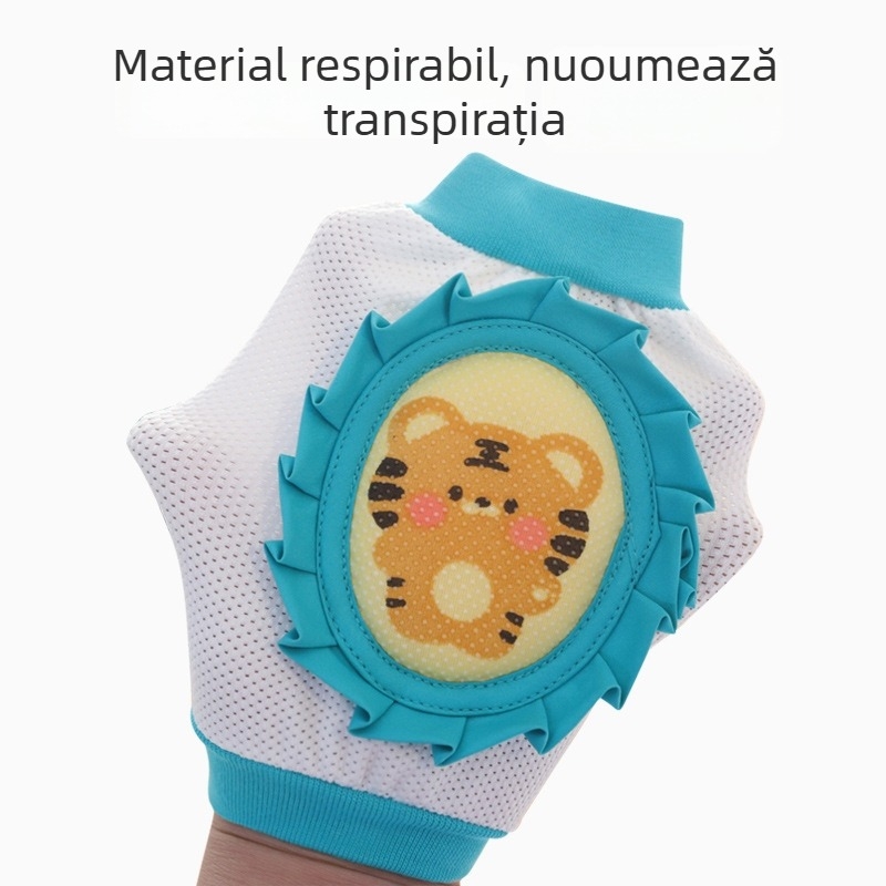 Protecții pentru genunchi pentru copii - anti-cădere, subțiri - Left Cotton - Vara 2022