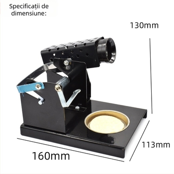 Suport pentru lipit din metal integral, multifuncțional, robust, suport pentru sârmă de lipit