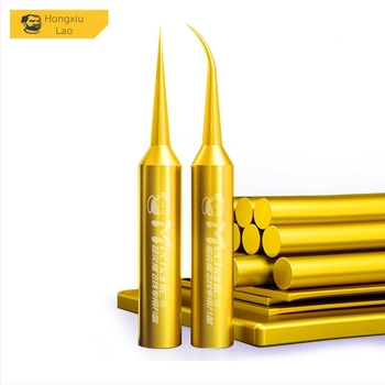 Repairman vârf de lipit din cupru – precizie, vârf unghiular (elbow), seria Flying soldering iron tip, fără plumb