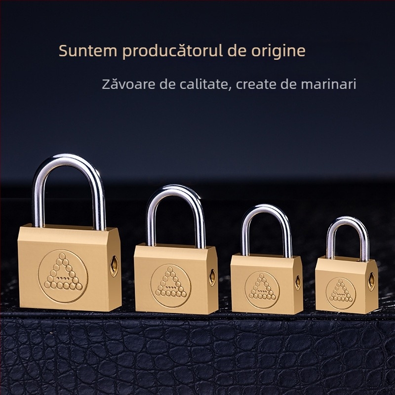 Lacăt de gospodărie Type C, corp din fier, brand Sailor; potrivit pentru casă, școală, cămin, fabrică, șantier și bagaje; cheia nu poate fi extrasă când lacătul este deschis