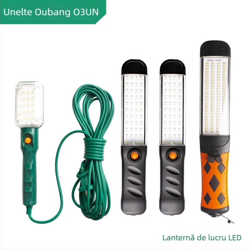 Lampa de lucru LED cu magnet pentru reparații auto – Oubang, 25 LED, Accesorii nr. 123