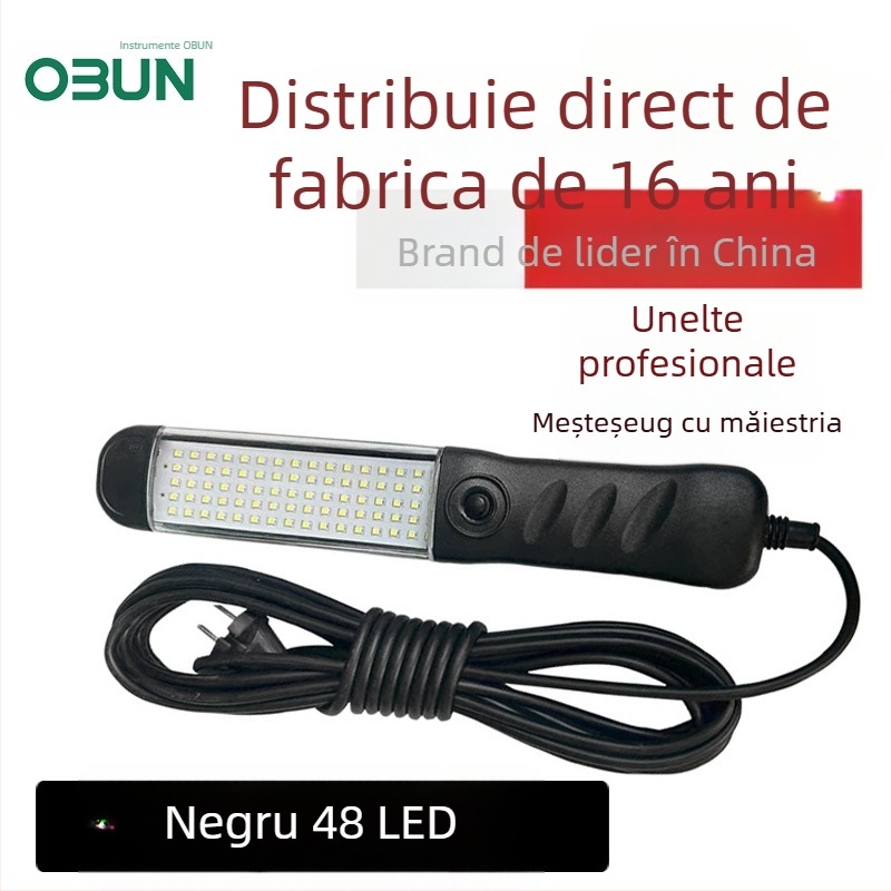 Lampa de lucru LED cu magnet pentru reparații auto – Oubang, 25 LED, Accesorii nr. 123