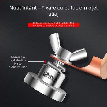 Instrument de împământare pentru sudură cu magneți puternici, clemă de împământare magnetică, fixator pentru sudură, cap de împământare manual