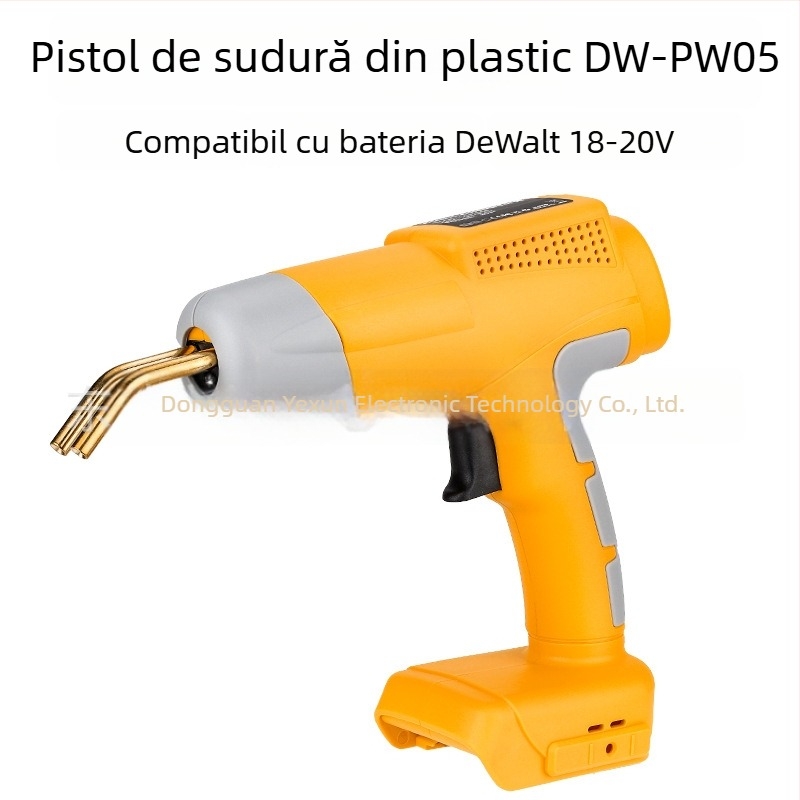 PW05 Pistol portabil de sudură din plastic pentru reparații, compatibil cu bateria de 18-20V pentru scule electrice