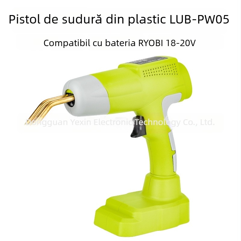 PW05 Pistol portabil de sudură din plastic pentru reparații, compatibil cu bateria de 18-20V pentru scule electrice