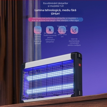 Lampă LED pentru omorârea țânțarilor, montaj pe perete, modele Y06-Y12, 5V, 5W