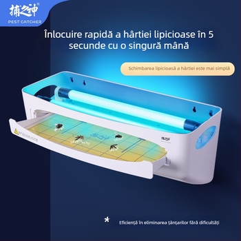 GM510 Lampă lipicioasă pentru capturarea insectelor – 30W, 220V, tubă T8 15W, 1,96 kg